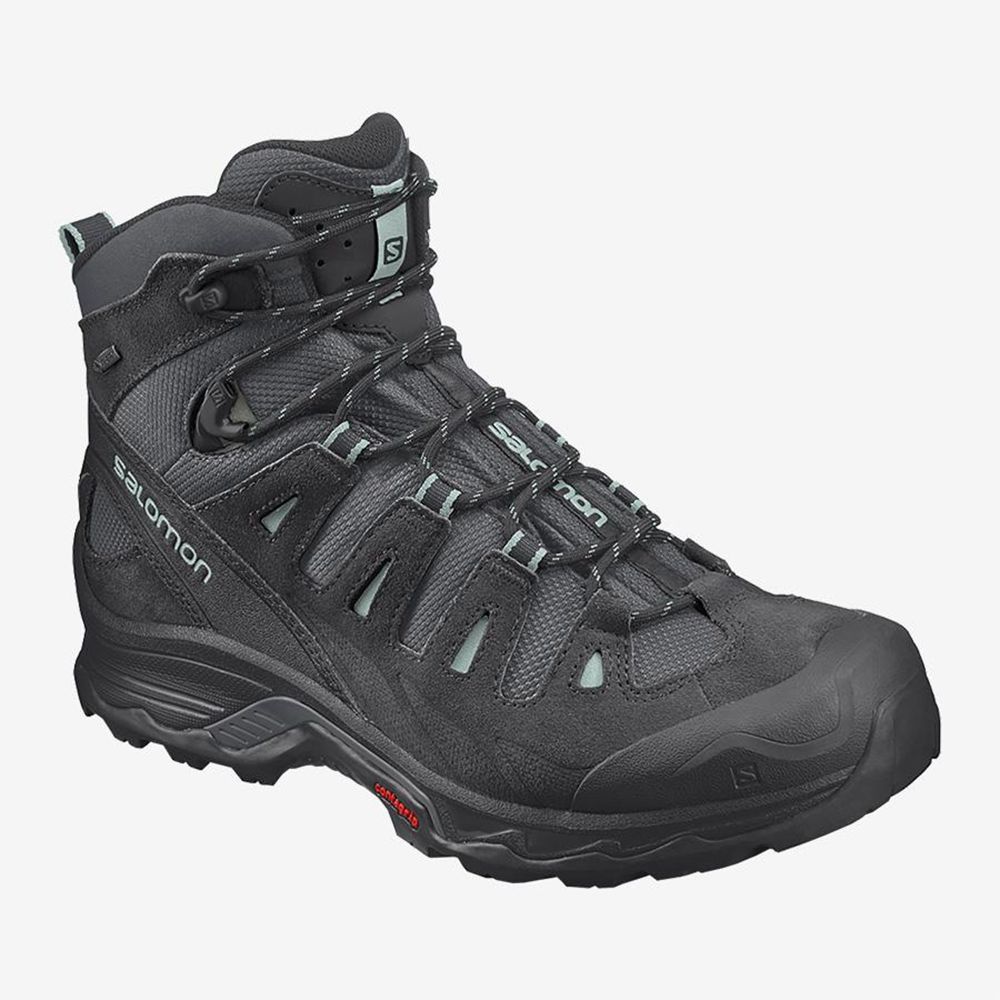 Salomon Israel QUEST PRIME GTX - Womens Hiking Shoes - Black (LBYN-27894)